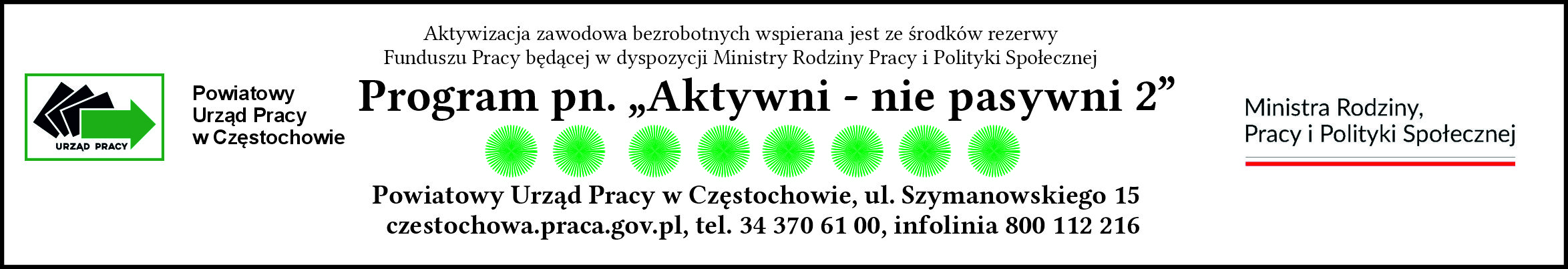 Logo Programu Aktywni - nie pasywni 2